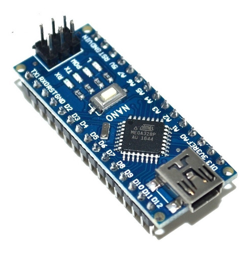 Placa Nano V3 C/ Pinos Soldados Atmega326 Para Arduino Nano