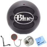 Blue Microphones Snowball Micrófono Usb - Negro Brillante (s