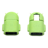 Adaptador Conector Otg Micro Usb V8 Hembra Memorias 11 Pzs