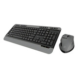 Klipxtreme Kit Teclado Mouse Inalambrico Kbk-520 Color Del Teclado Negro