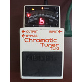 Pedal Afinador Boss Chromatic Tuner Tu-3 + Cable Interpedal