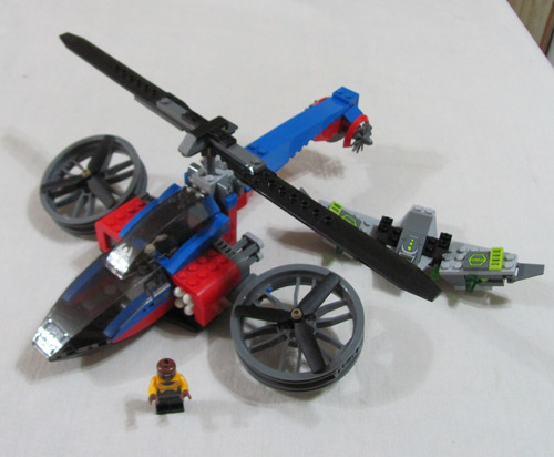 Lego Original. Helicoptero Spiderman Con Deslizador
