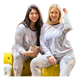 Pijama Mujer Pourtoutes (talles Reales Del 36 Al 60) Algodón