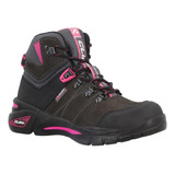 Botas Mujer Pro Cliff Protection Casual Casco Acero Oxford C