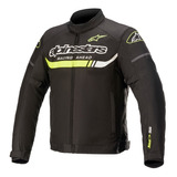 Chamarra Para Moto Alpinestars T-sp S Ignition Negro/ Amaril