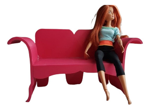 Accesorios Casa De Barbie Sillon 2 Cuerpos