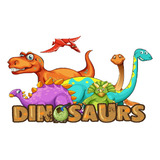 Vinilos Decorativos Dinosaurios Infantiles - 1mx60cm