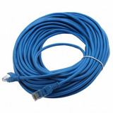 Cable De Red 15 Metros Armado Azul Cat.5e Rj45