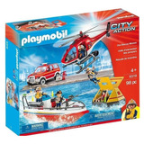 Playmobil Rescate De Incendios Int 9319 Original Intek