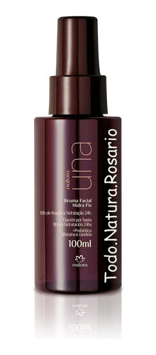 Bruma Facial Hidra Fix Natura Una Fijadora Hidratante 100ml