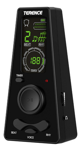 Metrnomo Digital Con Temporizador, Metrnomo Vocal Electrnico