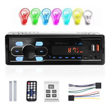 Reproductor Mp3 1 Din Con Bluetooth Y Autoestéreo Para Auto