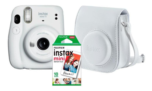 Kit Camera Instax Mini 11 Bolsa S. Branco