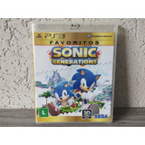 Sonic Generations - Ps3 - Original - Fisico