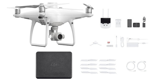 Drone Dji Phantom 4 Rtk Com Câmera 4k Branco 2 Baterias