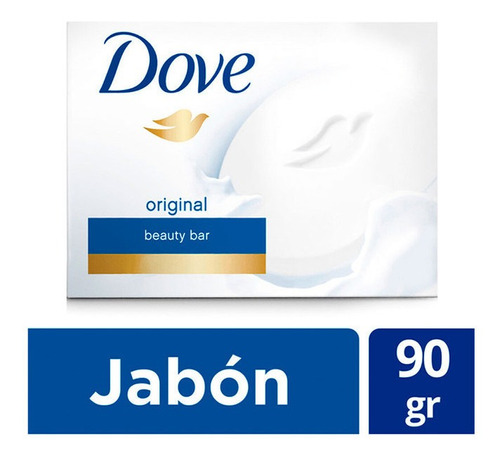 Dove Jabón Pastilla Original Individual 90g