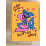 Cuadro 20x30 Huggy Wuggy Y Kissy Missy 