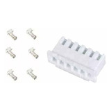 Conector Jst Xh2.54 6 Pines Hembra+pines X 10unidades