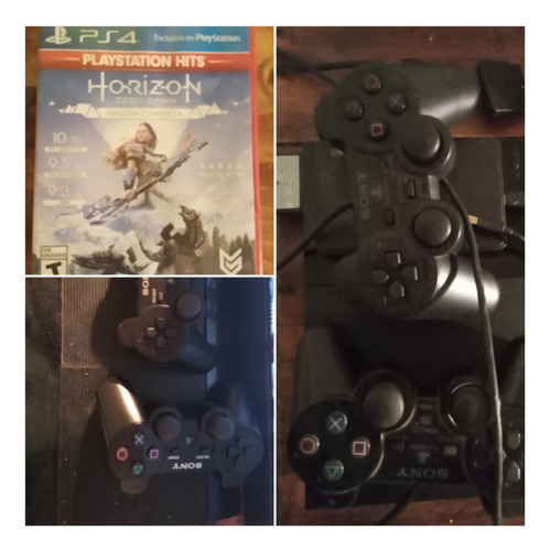 Ps3,ps2+horizon Ps4+carry Disk+mandos+cables