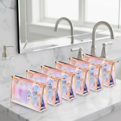 Bolsas De Maquiagem Holográficas, Nécessaire De Beleza