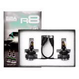 Kit Luces Led R8 Csp Mini Iron Led H1 H3 H7 H11 9005 X2 Auto