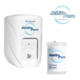 2 Dispenser Branco Fio Dental + 3 Refil Dental 500m Banheiro