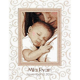 Crafts 70-73992 Peaceful Baby Birth Record Counted Cros...