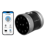 Cerradura Electronica Inteligente Tlx03 Tl Plata Chapa Digital Con Huella Códigos App Móvil Para Puerta Interior Tock Lock