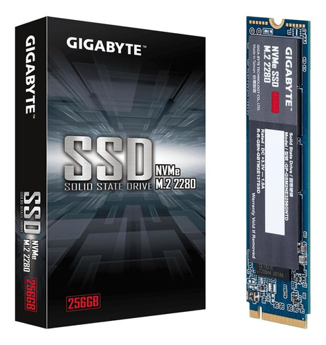 Gigabyte Disco Ssd M.2 Nvme 256gb Gp-gsm2ne3256gntd Ppct