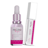 Kit 1 Gloss + 1 Serum Hidrat  Labial Microlips Biodermis