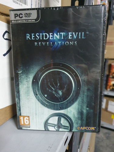 Resident Evil Revelation Pc Original Caja Dvd, En Castellano