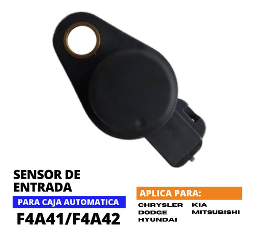 Sensor De Entrada, Caja F4a41/f4a42, Chrysler, Hyundai, Kia Foto 5