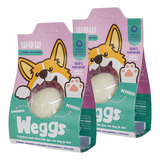 Wow Weggs Petisco Para Cães Sabor Lombinho Com Cúrcuma 2 Unidades