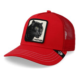 Gorra Goorin Bros 101-0381 Black The Panther Rojo Unitalla