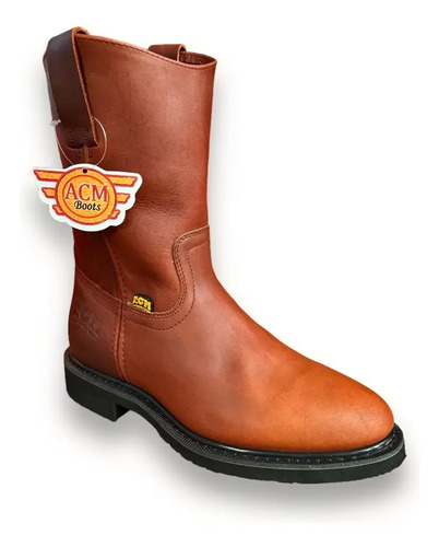 Bota Acm De Trabajo  Suela Tacon Uso Rudo Industrial Hombre | Envío gratis