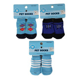 Medias Antideslizantes Calcetines Mascotas Protectores Patas