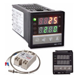 Set De Controlador De Temperatura Digital Lazhu Lcd