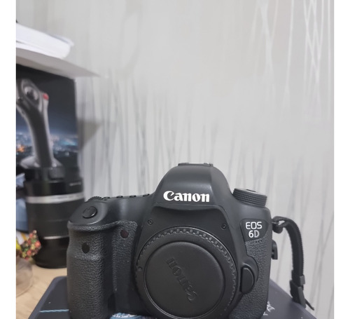  Canon Eos 6d (wg) Dslr Cor  Preto