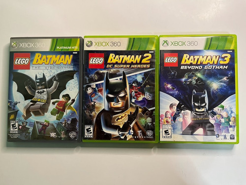 Lego Batman The Videogame 1,2,3 Pack Xbox 360