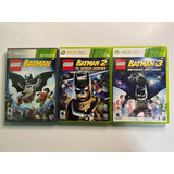 Lego Batman The Videogame 1,2,3 Pack Xbox 360