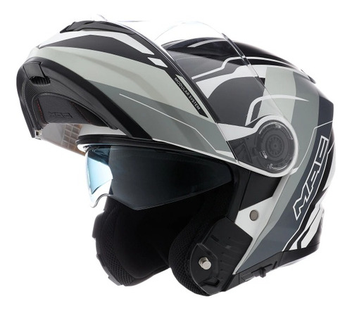 Casco Rebatible Mac Rock Floyd Doble Visor Solomototeam