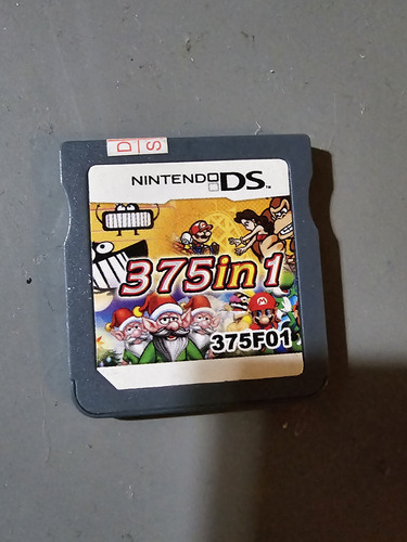 Flashcard 375 En 1 Nintendo Ds
