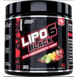 Nutrex Lipo 6 Black Ultra Concentrado Polvo 30 Servicios