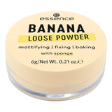 Pó Banana Solto Banana Loose Powder Essence Tom Amarelo
