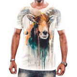 Camisa Camiseta Unissex Animal Cabra Cabrito Bode Fazenda 1