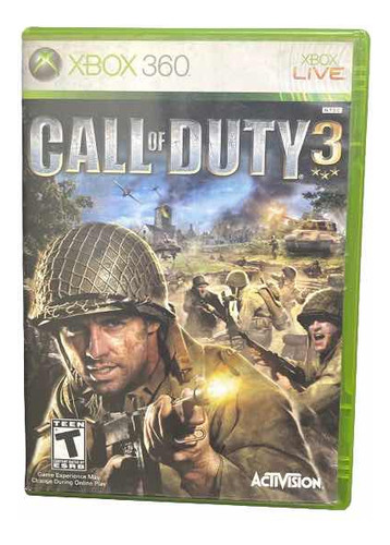 Call Of Duty 3 Xbox 360 Usado