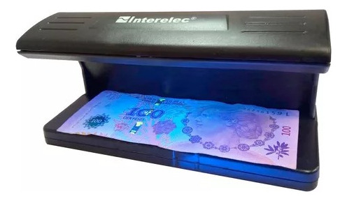 Detector De Dinero Billetes Falsos Ultravioleta Interelec 