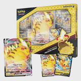 Box Pokemon Pikachu Vmax Especial Realeza Absoluta Copag