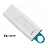 Memoria Usb Kingston Dtx Exodia De 64 Gb - Color Blanco