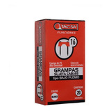 Grampas Sujeta Cable Tacsa N° 16 Tipo Bajo Plomo Caja X20u